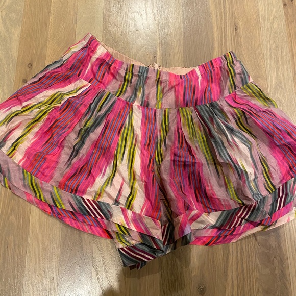 Flowy Printed Skort - Picture 1 of 3